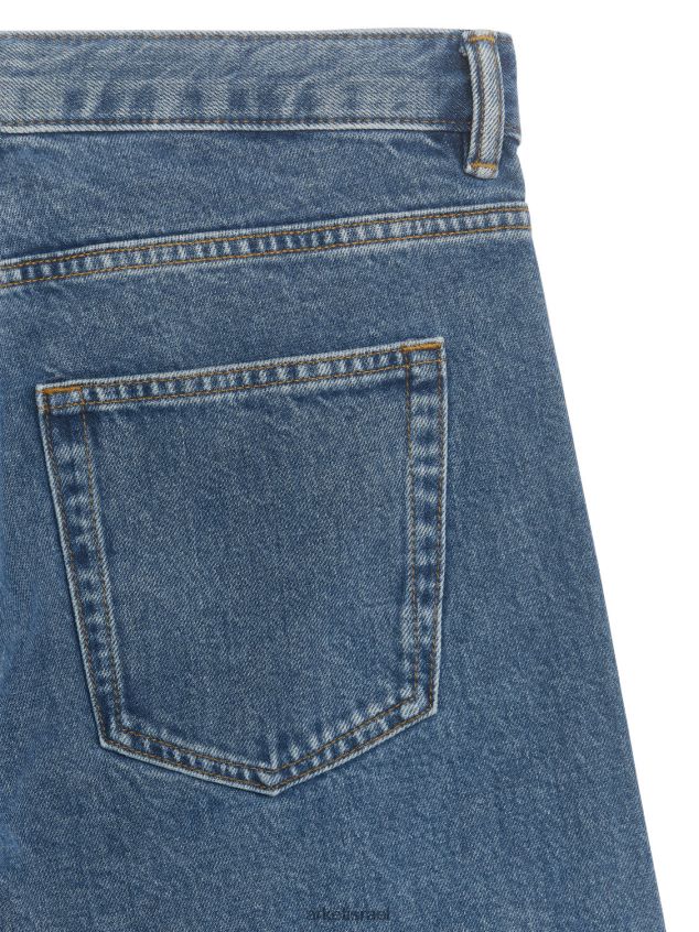 ARKET להחנות ג'ינס ישר רגיל כחול באמצע אֲנָשִׁים 4TL8F1100 הַלבָּשָׁה