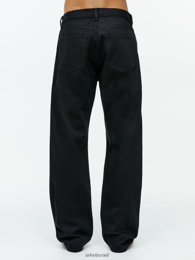 ARKET ג'ינס ישר משוחרר שָׁחוֹר אֲנָשִׁים 4TL8F1109 הַלבָּשָׁה