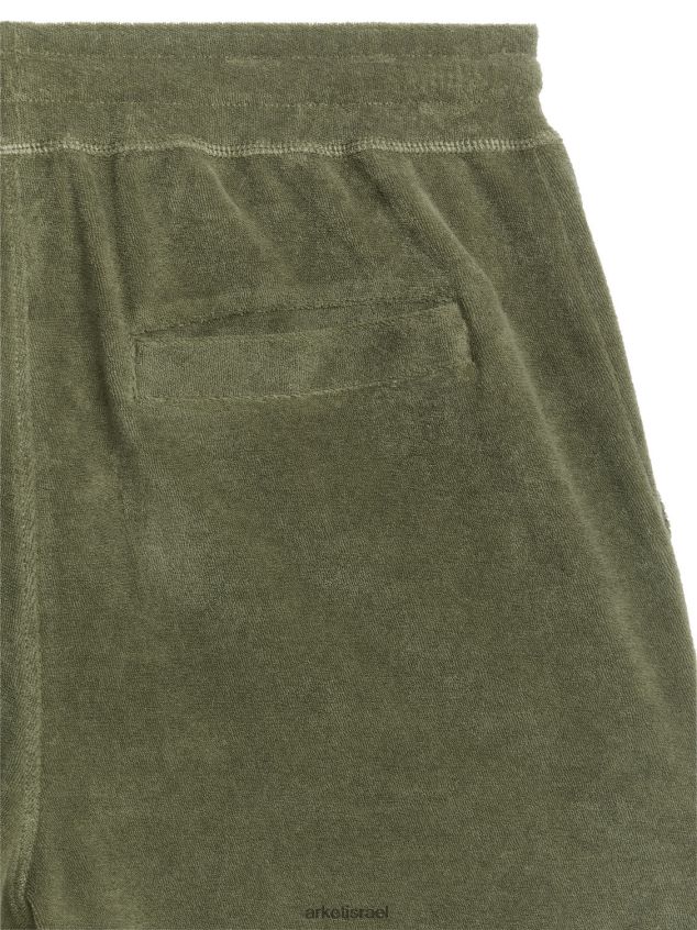 ARKET מכנסי מגבות קצרים יָרוֹק אֲנָשִׁים 4TL8F1132 הַלבָּשָׁה