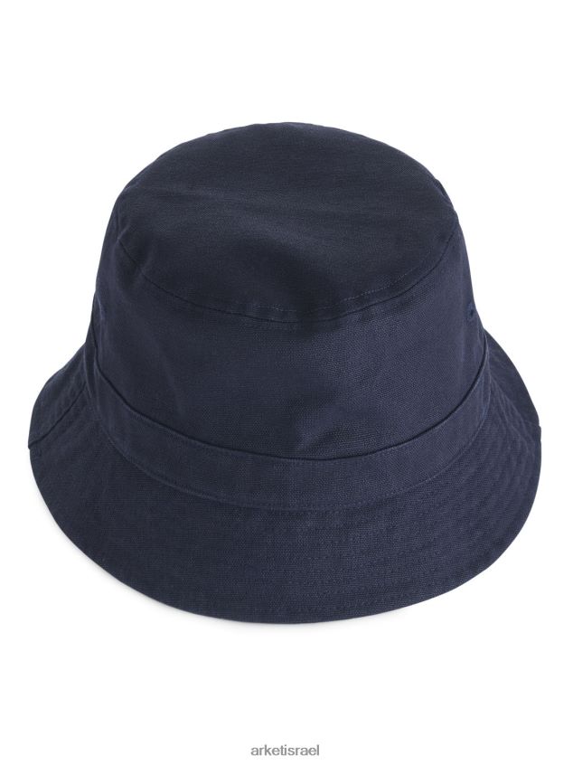 ARKET כובע דלי קנבוס כחול כהה אֲנָשִׁים 4TL8F1293 אביזרים