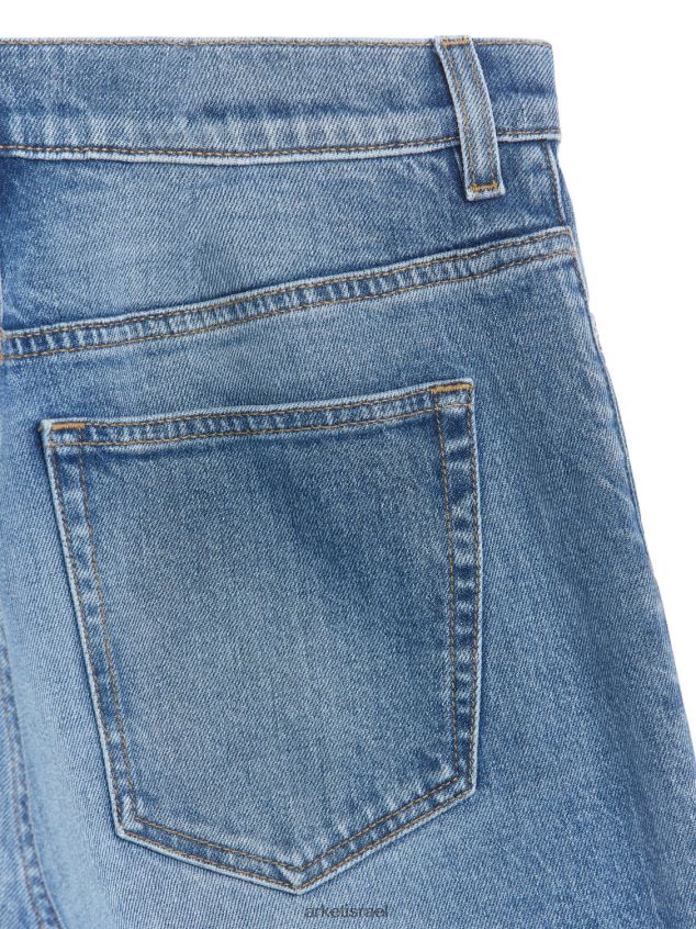 ARKET ג'ינס סטרץ' ישר בגזרת ורדים כְּחוֹל נָשִׁים 4TL8F157 הַלבָּשָׁה