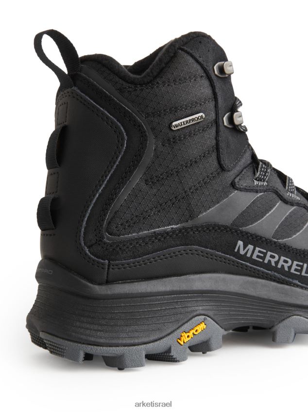 ARKET merrell moab speed thermo mid מטיילים עמיד למים שָׁחוֹר אֲנָשִׁים 4TL8F1219 הַנעָלָה
