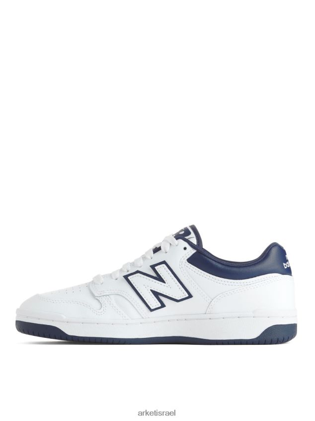 ARKET מאמנים של new balance 480 לבן/כחול נָשִׁים 4TL8F658 הַנעָלָה