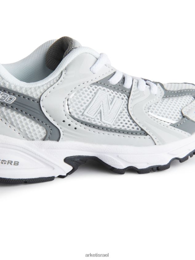ARKET מאמני נוער new balance 530 לבן/אפור ילדים 4TL8F1408 הַנעָלָה