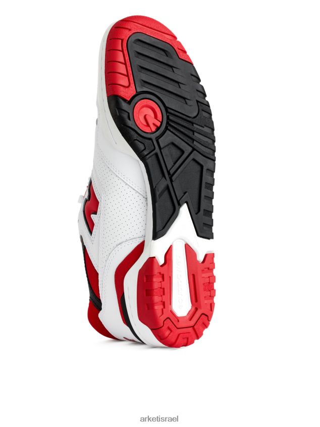 ARKET מאמנים של new balance 550 לבן/אדום/שחור אֲנָשִׁים 4TL8F1267 הַנעָלָה
