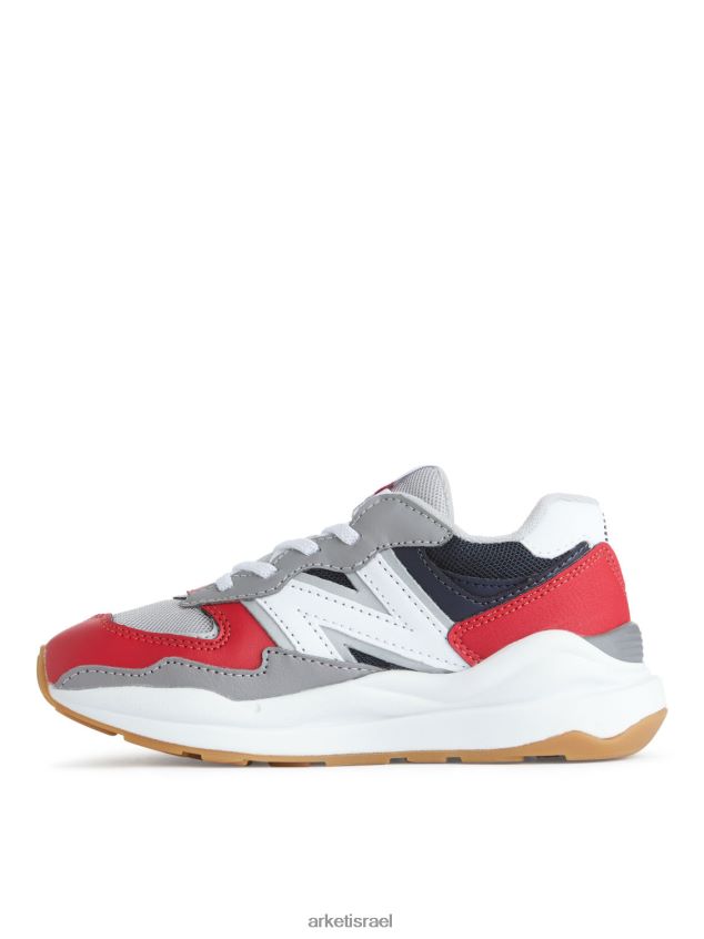 ARKET מאמנים של new balance 5740 אדום/לבן/אפור/שחור ילדים 4TL8F1415 הַנעָלָה