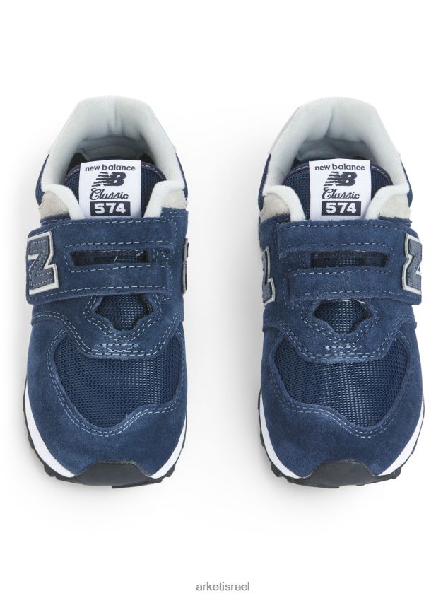 ARKET מאמני נוער new balance 574 כְּחוֹל ילדים 4TL8F1405 הַנעָלָה