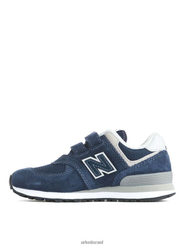 ARKET מאמני נוער new balance 574 כְּחוֹל ילדים 4TL8F1405 הַנעָלָה