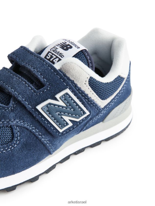 ARKET מאמני נוער new balance 574 כְּחוֹל ילדים 4TL8F1405 הַנעָלָה