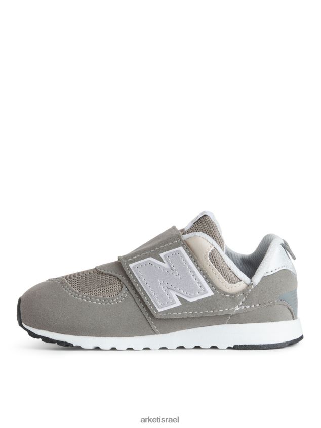 ARKET מאמני תינוקות new balance 574 אָפוֹר ילדים 4TL8F1411 הַנעָלָה