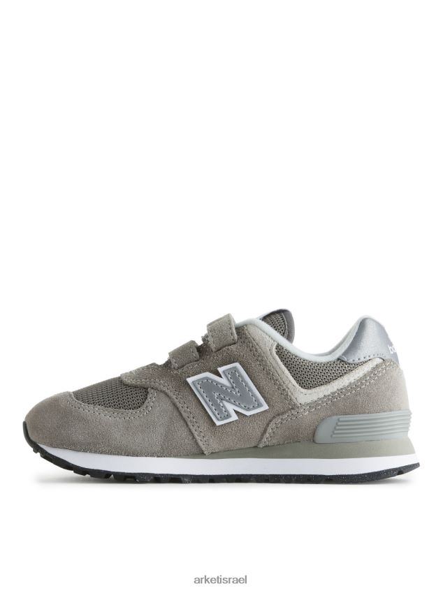 ARKET מאמנים לילדים קטנים של new balance 574 אָפוֹר ילדים 4TL8F1420 הַנעָלָה