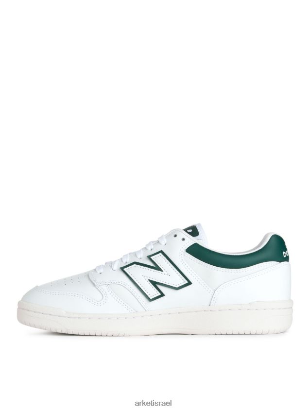 ARKET מאמנים של new balance bb480 ירוק/לבן אֲנָשִׁים 4TL8F1260 הַנעָלָה