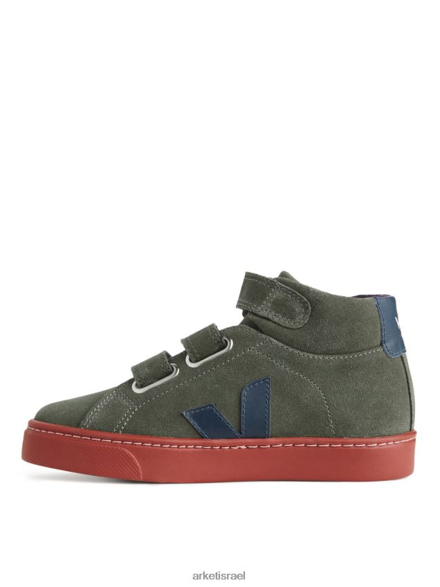 ARKET veja esplar mid trainers פעוט ירוק חאקי ילדים 4TL8F1427 הַנעָלָה