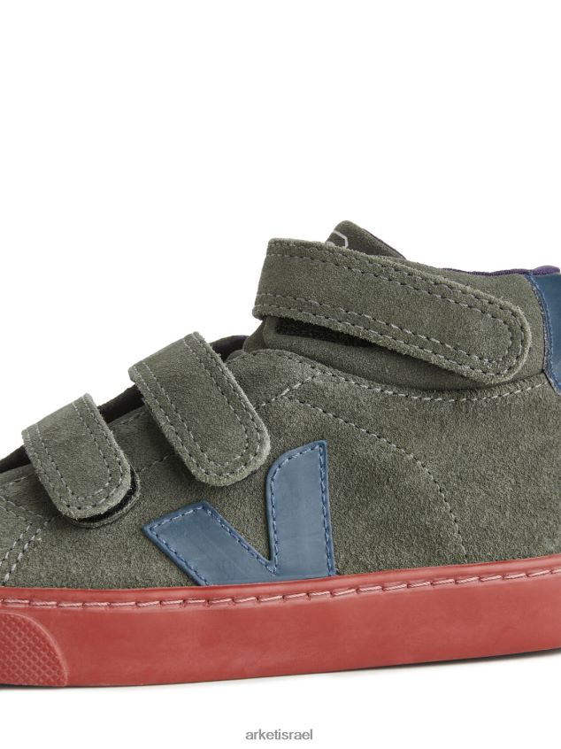 ARKET veja esplar mid trainers פעוט ירוק חאקי ילדים 4TL8F1427 הַנעָלָה
